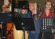 The band at Sequioa Restaurant